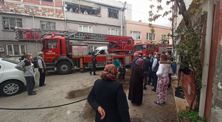 Bursa'da tedbirleri bıraktılar yangını seyrettiler