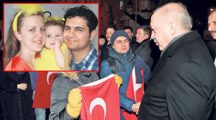 Cumhurbaşkanı Erdoğan devreye girdi, acılı baba Ukrayna'ya kaçırılan küçük kızına kavuştu