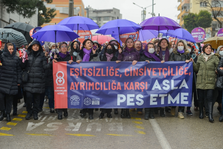 'Bursalı kadınlar asla pes etmeyecek'