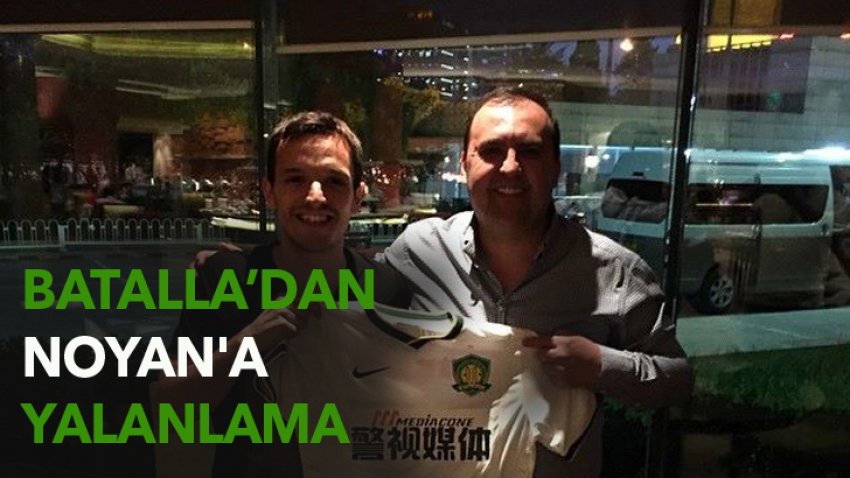 Batalla'dan Noyan'a yalanlama!