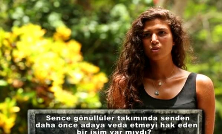 Survivor'dan elenen Gizem arkadaşlarını bombaladı