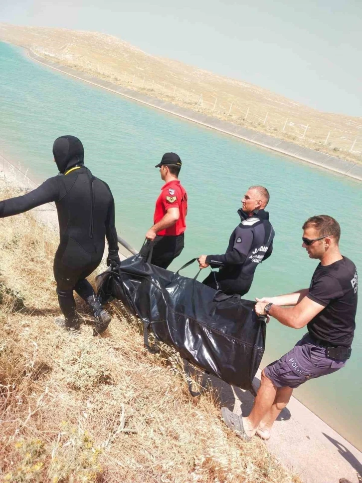 Sulama kanalında akıntıya kapılan çocuğun cesedine ulaşıldı
