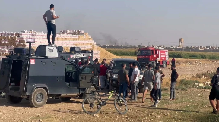 Suriye’den atılan havan mermisi mısır tarlasına düştü
