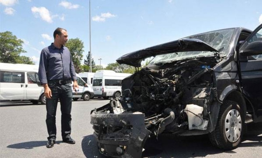 Tankların önüne geçen servis şoförü konuştu