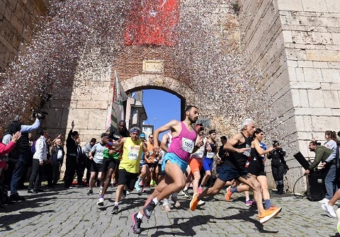 Tarihle spor Bursa Osmangazi'de buluştu 