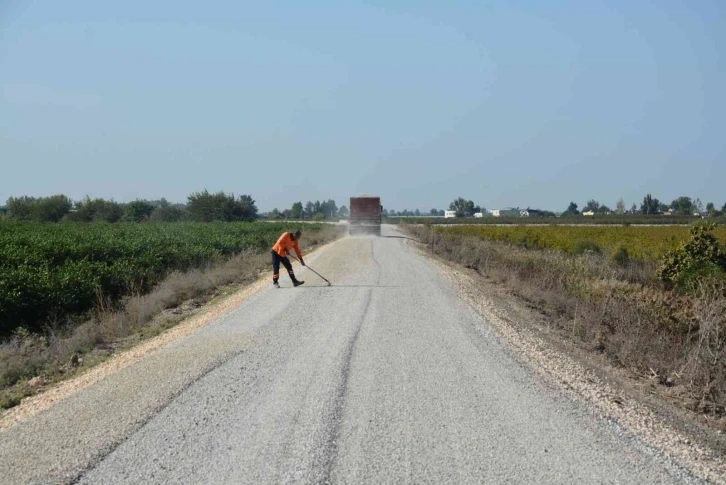 Tarsus’ta 19 kilometrelik yol tamamlandı
