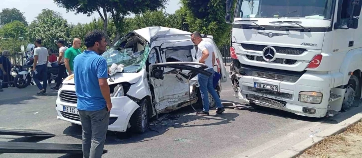 Tarsus’ta trafik kazası: 1 kişi hayatını kaybetti
