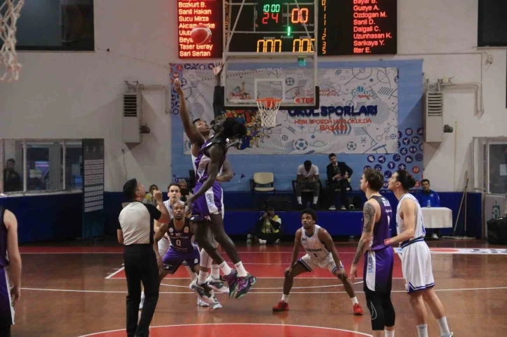 TBL: Kocaeli BŞB Kağıtspor: 57 - Sigortam Net: 81
