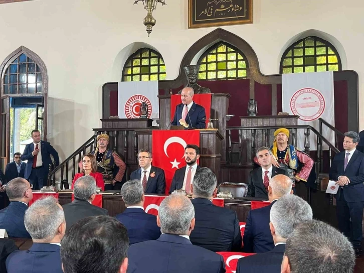 TBMM Başkanı Kurtulmuş: "Mutlaka milletimizin öncülüğünde yeni bir dünya kurulacak"
