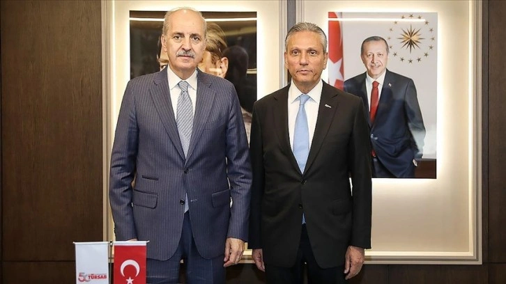 TBMM Başkanı Numan Kurtulmuş'tan TÜRSAB'a ziyaret