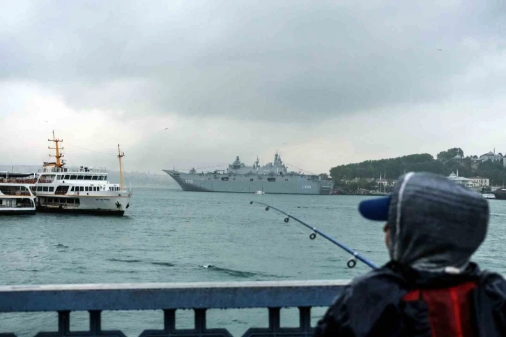 TCG Anadolu yeniden İstanbul’da
