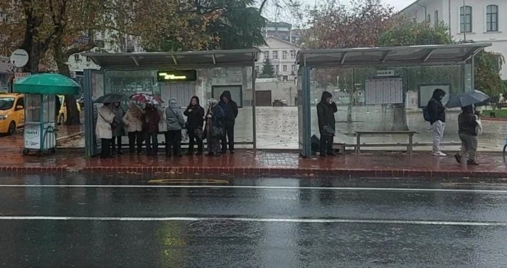 Tekirdağ’da sağanak yağış
