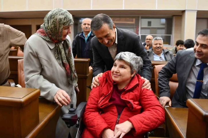 Tepebaşı Belediye Başkanı Ataç Türkiye Sakatlar Derneği üyeleri ile bir araya geldi
