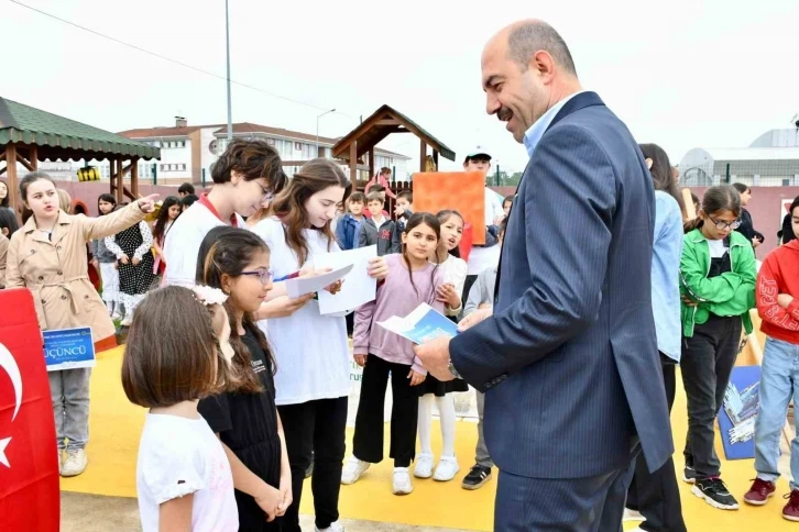 Terme Belediyesi’nden öğrencilere sıfır atık ödülü
