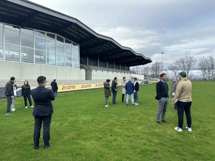 TFF ekibi, Almanya’da incelemelerde bulundu
