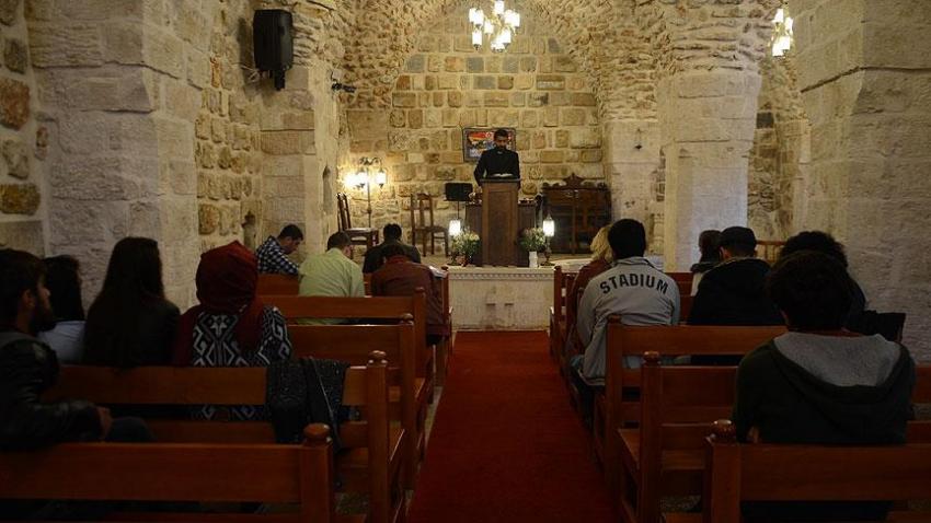 Mardin Protestan Kilisesi'nde 60 yıl sonra ayin