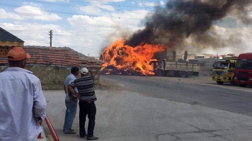 TIR yandı, kavga çıktı: 5 yaralı