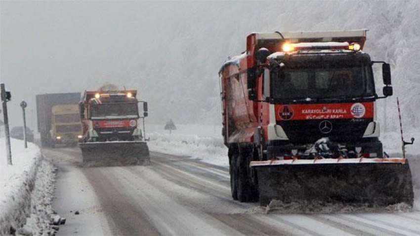 TIR'ların Bolu Dağı'ndan geçişine izin verilmiyor