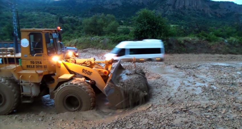 O karayolu trafiğe kapandı