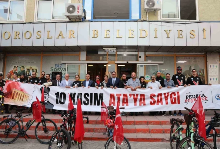 Toroslar’dan Anıtkabir’e 550 kilometre pedal çevirecekler
