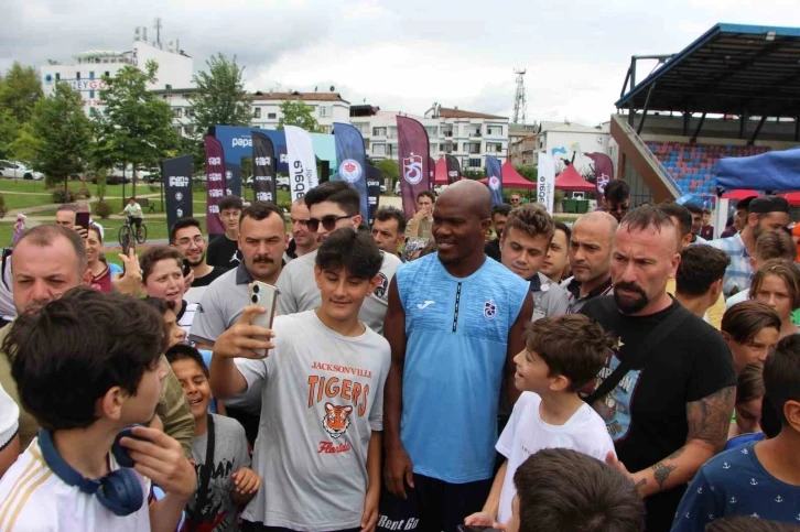 Trabzon’da Nwakaeme’ye yoğun ilgi
