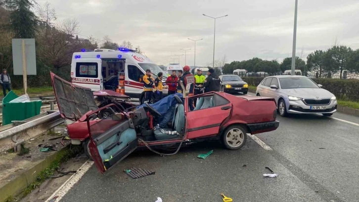 Trabzon’da trafik kazası 2 ölü, 2 yaralı
