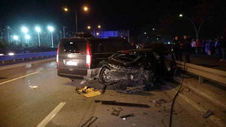 Trabzon’da zincirleme trafik kazası: 1 ölü, 5 yaralı
