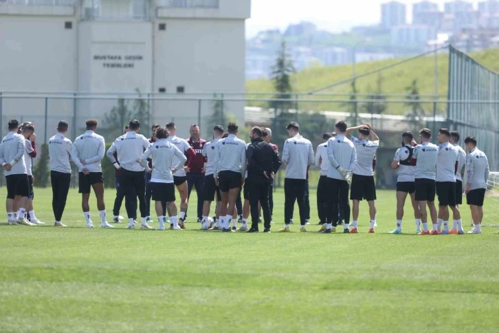 Trabzonspor, Konyaspor maçı hazırlıklarını sürdürdü
