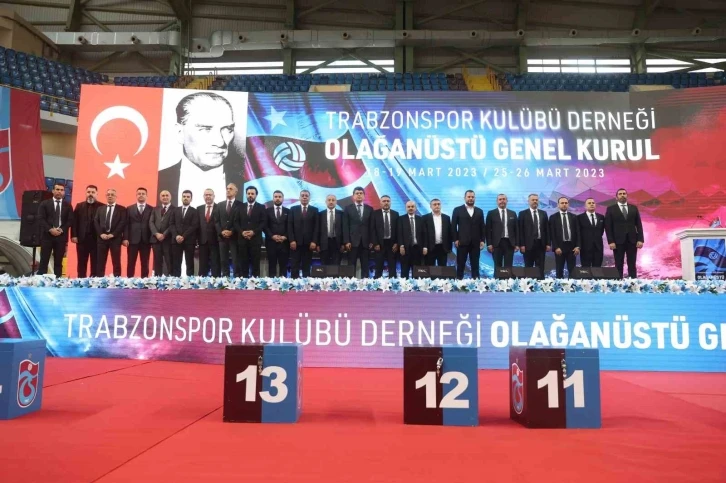 Trabzonspor’un 48. dönem yönetim kurulunda görev dağılımı yapıldı
