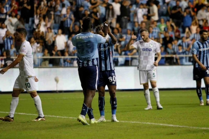 Trendyol Süper Lig: Adana Demirspor: 1 - Alanyaspor: 0 (İlk yarı)
