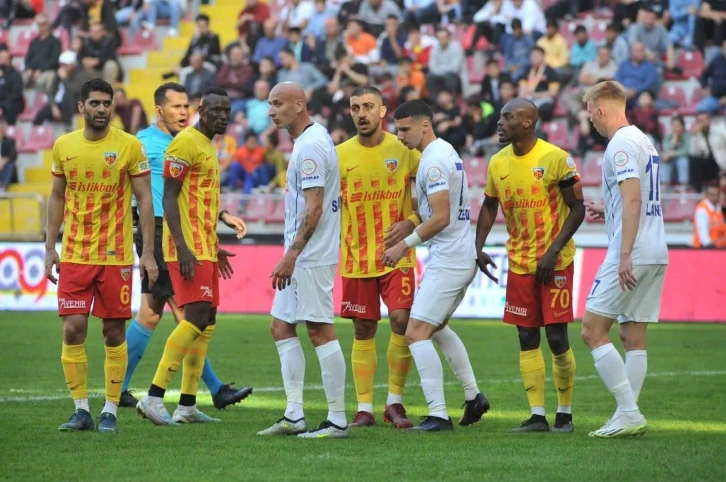 Üç puan Kayserispor'un