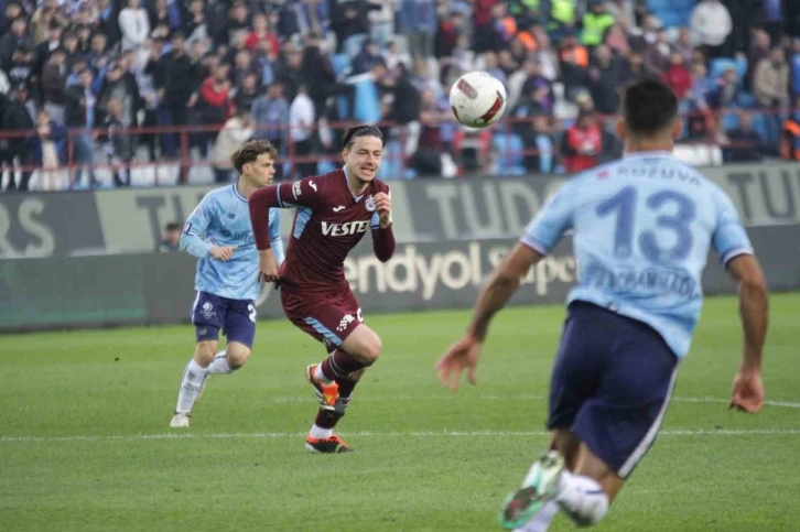 Trendyol Süper Lig: Trabzonspor: 1 - Adana Demirspor: 0 (Maç sonucu)
