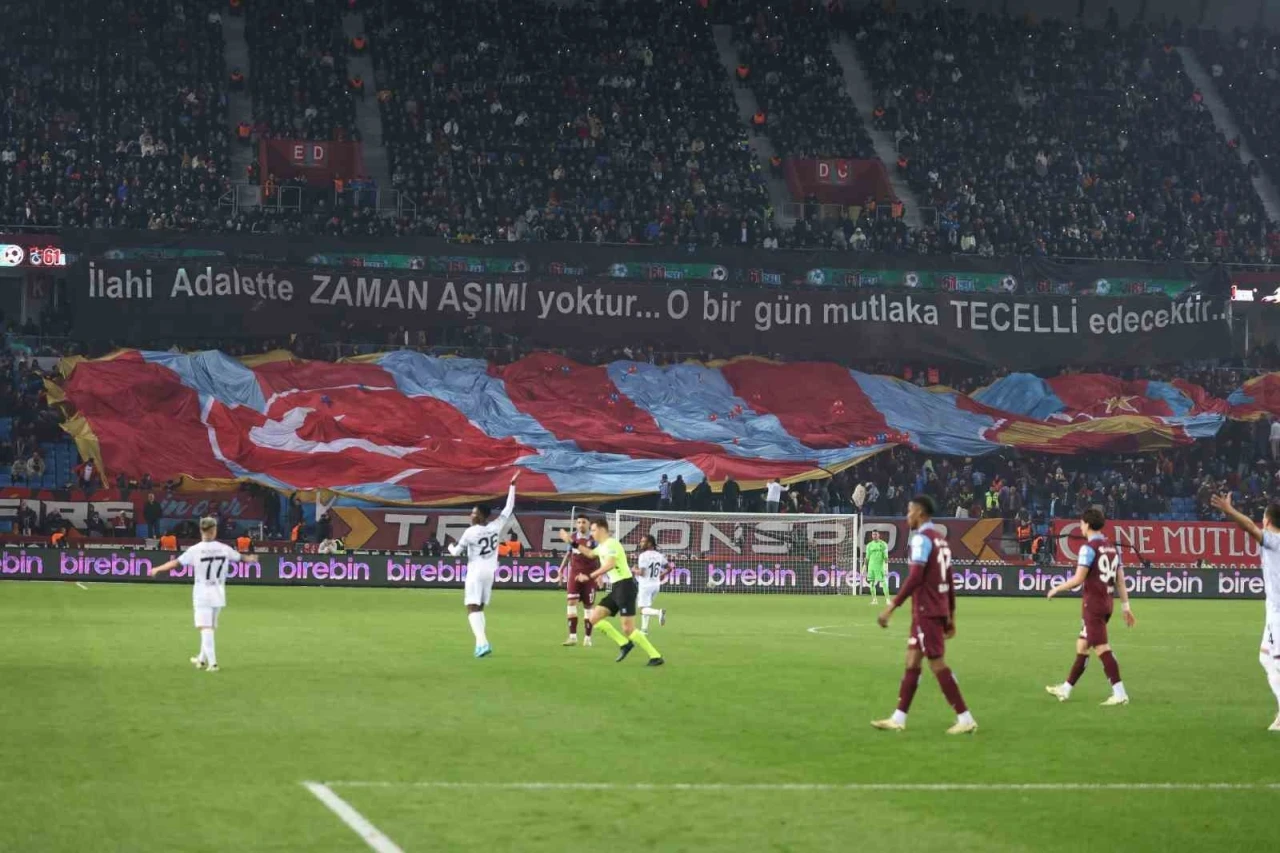 Trendyol Süper Lig: Trabzonspor: 1 - Bodrum FK: 0 (Maç sonucu)