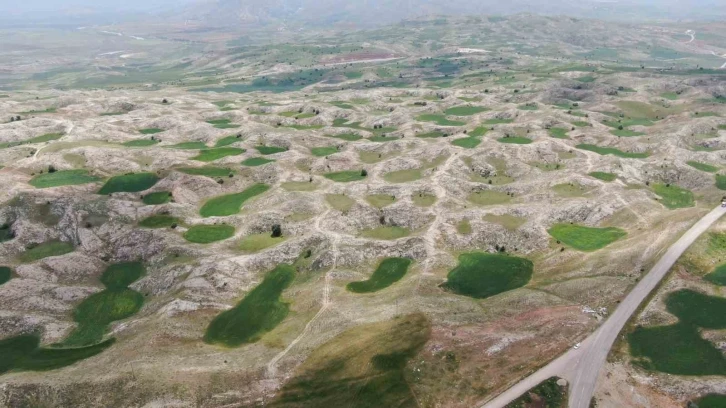 Turizme kazandırılması beklenen dolinler tarımda kullanılıyor
