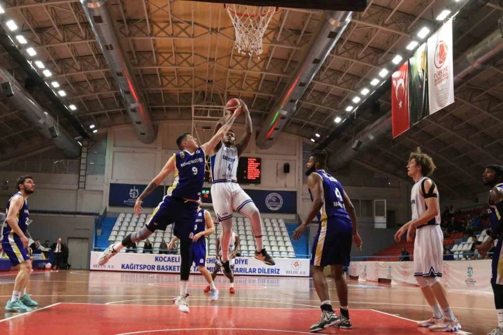 Türkiye Basketbol Ligi: Kocaeli Büyükşehir Belediye Kağıtspor: 95 - Kapaklıspor: 88
