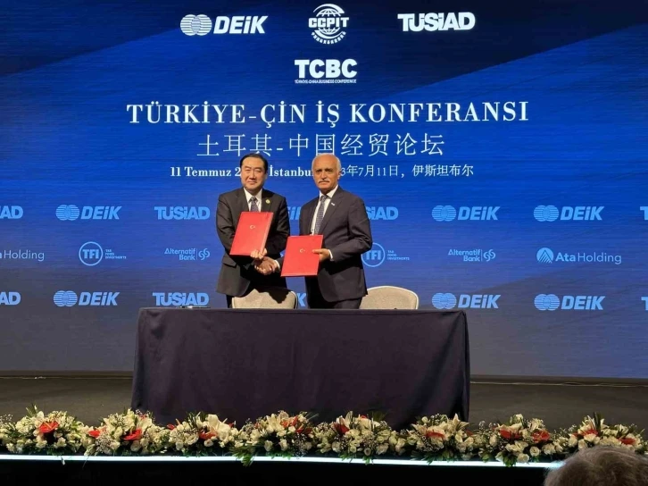 Türkiye-Çin İş Konferansı’nda ikili ticaret masaya yatırıldı
