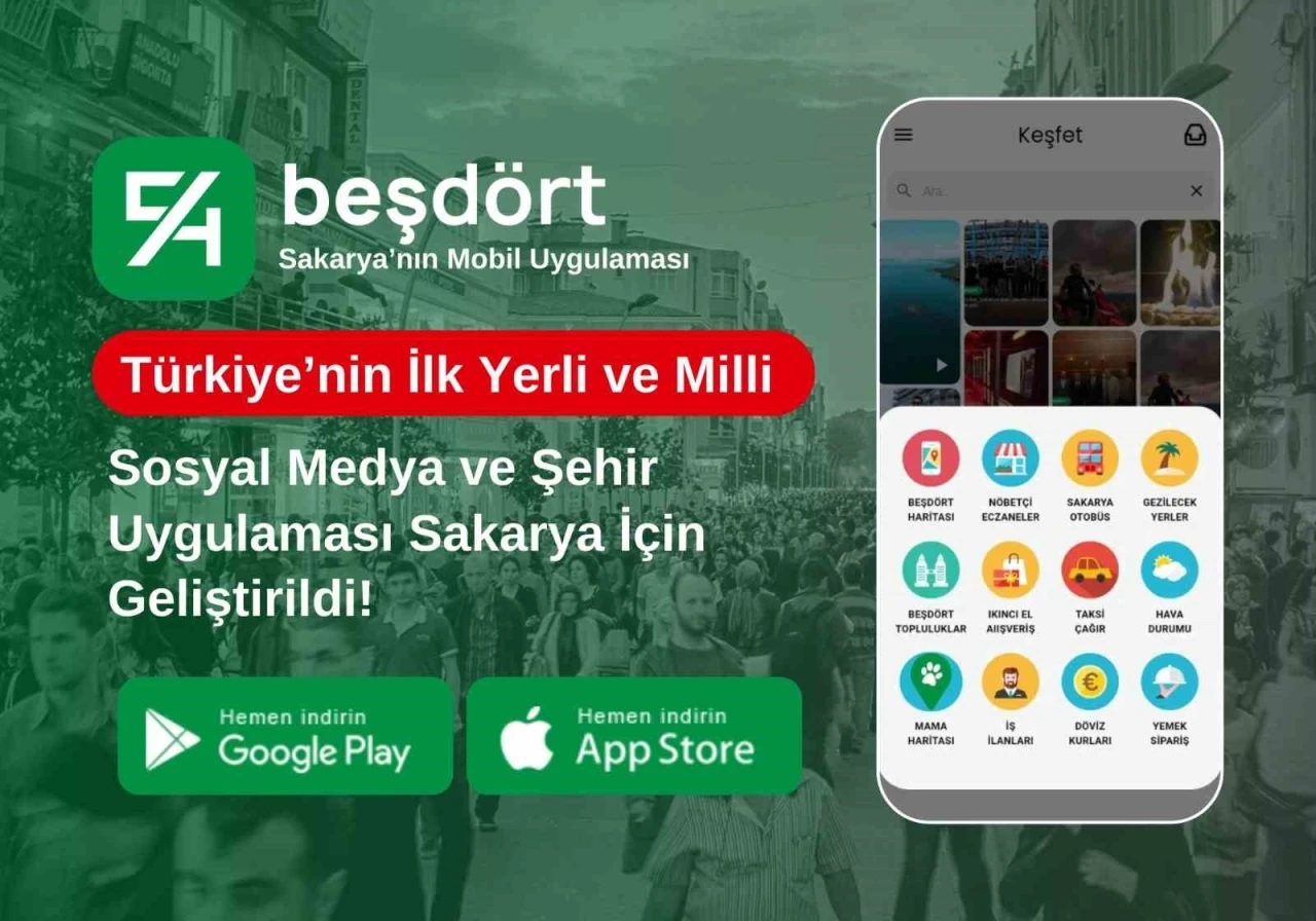 Türkiye’nin ilk yerli ve milli sosyal medya şehir uygulaması ‘BeşDört’ yayında
