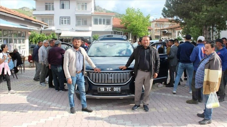 Türkiye'nin yerli otomobili Togg, Hattuşa'da tanıtıldı