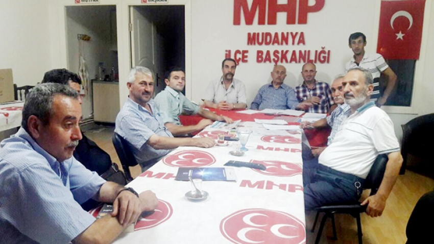 MHP Mudanya'da yeni yönetim belli oldu