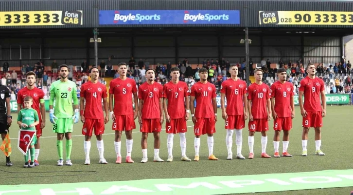 U19 Milli Futbol Takımı, Fransa’ya 2-1 yenildi
