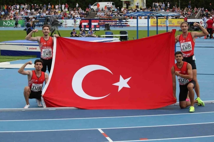 U23 Atletizm Milli Takımı’ndan büyük başarı