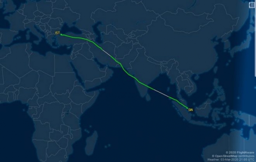 İstanbul’dan kalkan uçakta Corona virüsü çıktı!