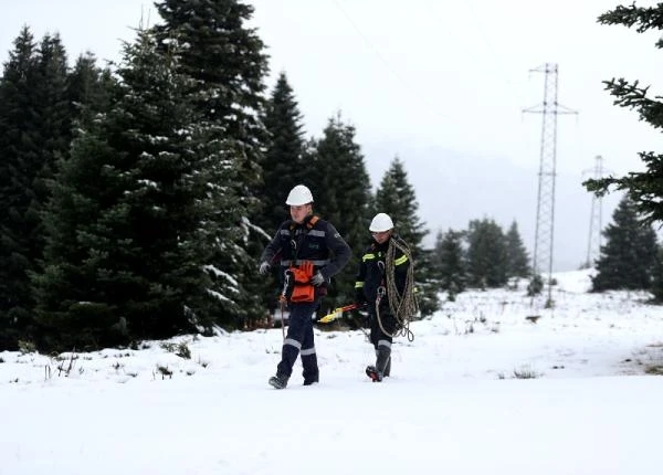 UEDAŞ ekiplerinin kar nöbeti başladı