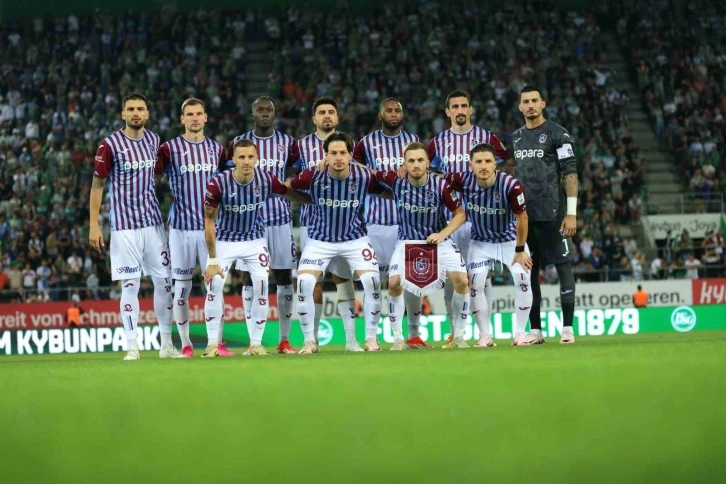 UEFA Avrupa Konferans Ligi: St. Gallen: 0 - Trabzonspor: 0 (İlk yarı)
