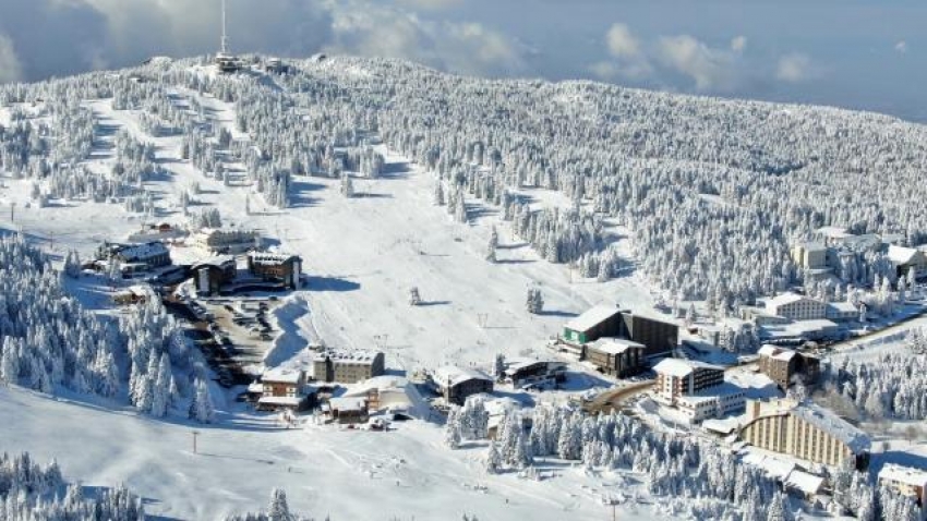 Uludağ'ın harika görüntüsü