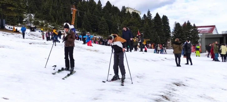 Uludağ'da hareketli günler başladı 