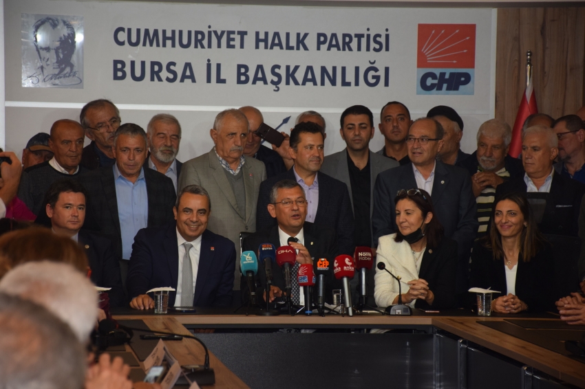 CHP'li Özel'den Bursa'ya dair çarpıcı açıklamalar