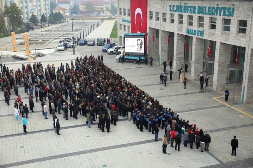 Ulu Önder Nilüfer’de saygı ve özlemle anıldı