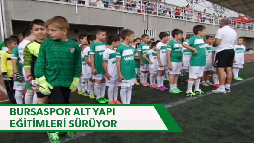 Bursaspor alt yapı eğitimleri sürüyor