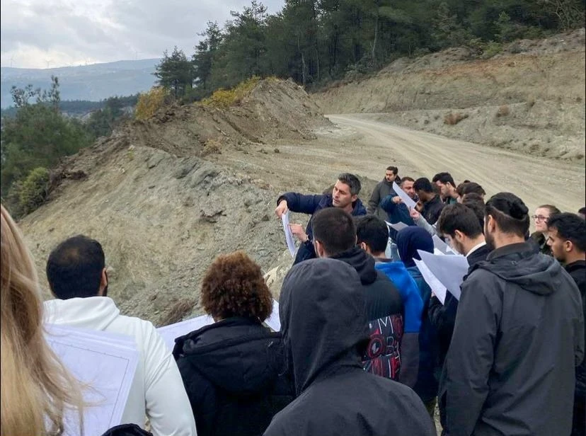 Üniversite öğrencileri Doğantepe Barajı’nı inceledi
